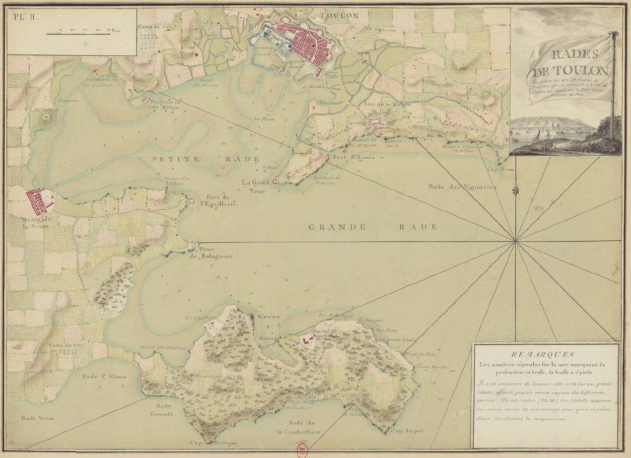 Ports et aménagements portuaires de la commune de Toulon