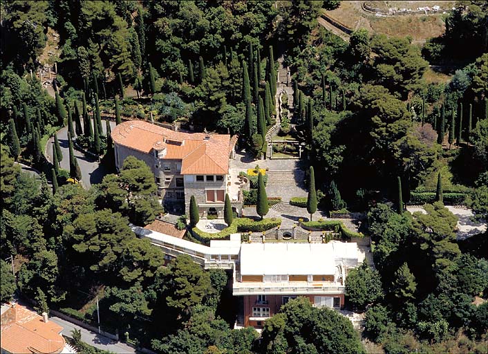 jardin d'agrément de la Villa Fiesole, puis Villa Domergue