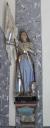 statue (petite nature) : Sainte Jeanne d'Arc, console