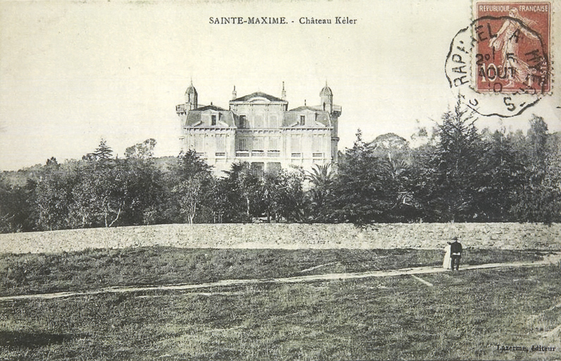 Maison de villégiature (villa balnéaire) dite Château Meissonnier, puis Château Keller, puis Château Gaumont, actuellement hôtel de voyageurs (centre de vacances) dit Château Les Tourelles