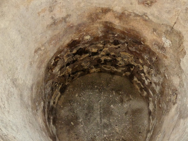 Vue de volume d'une cuve vinaire, ferme dite Armand.