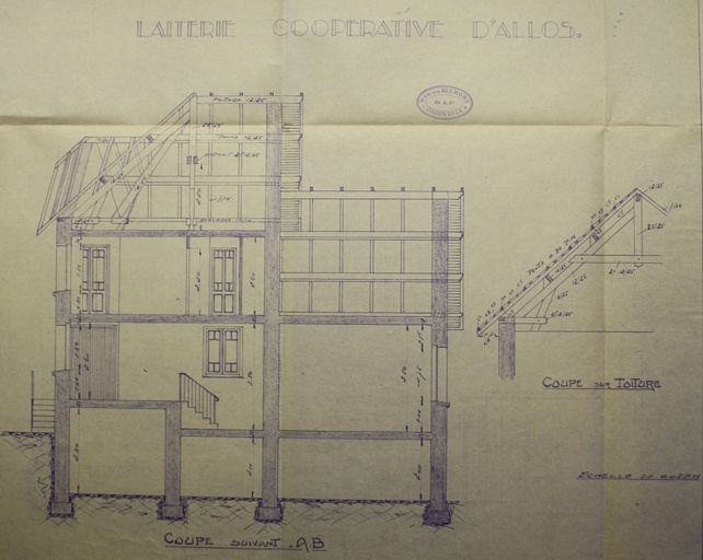 coopérative agricole et laiterie industrielle (coopérative laitière)