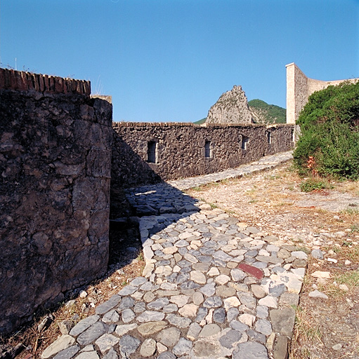 Rampe 26. Quatrième segment de la rampe crénelée, vue intérieure.