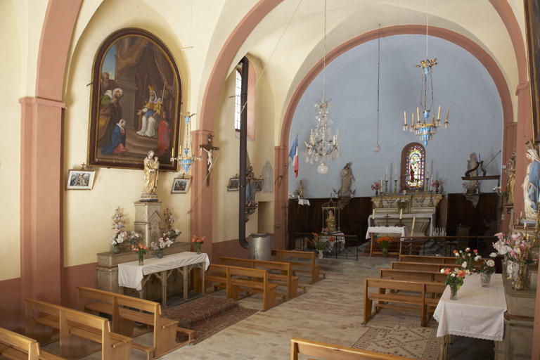 le mobilier de l'église paroissiale Sainte-Anne