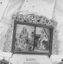 tableau : Sainte Marguerite et sainte Catherine d'Alexandrie, cadre