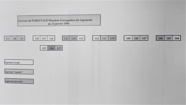 Hameau de forestage de Harkis de Jouques, dit le Camp du Logis d'Anne