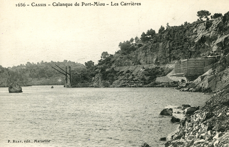 carrière de la Cacau, postes de chargement