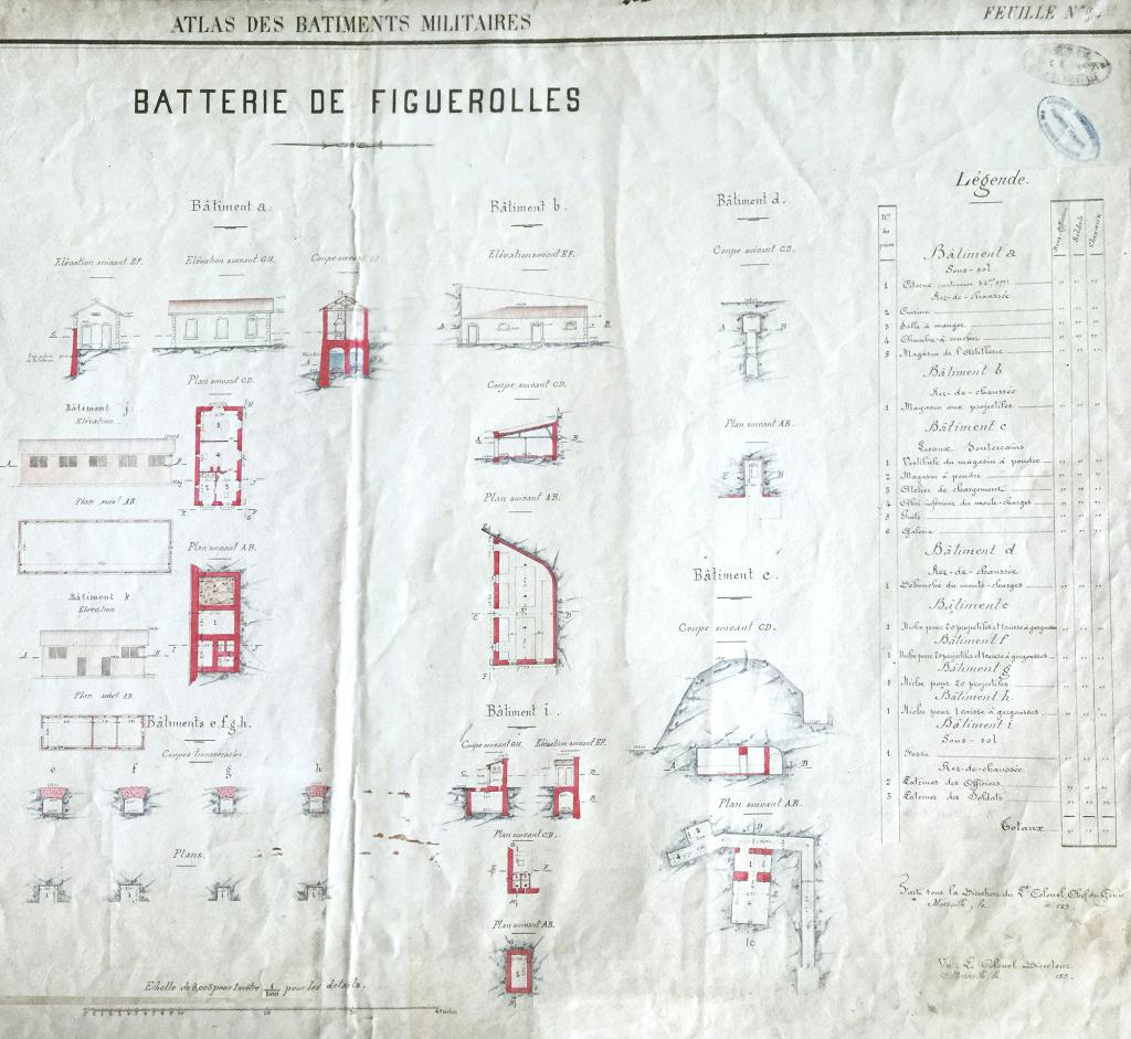 Batterie de côte de Figuerolles, batterie de mortiers