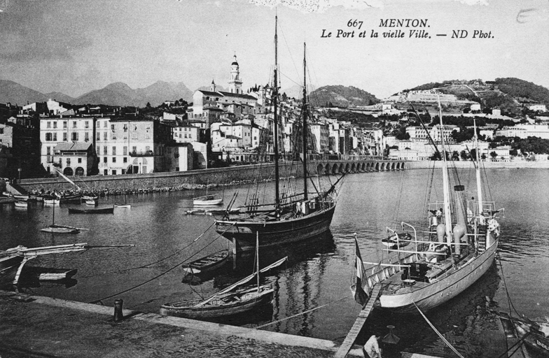 Port dit vieux-port de Menton. - Inventaire Général du Patrimoine Culturel