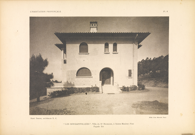 Maison de villégiature (villa balnéaire) dite Les Bougainvillées