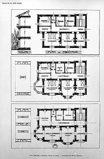 maison de villégiature dite Villa Simonod, puis Villa Mercédes