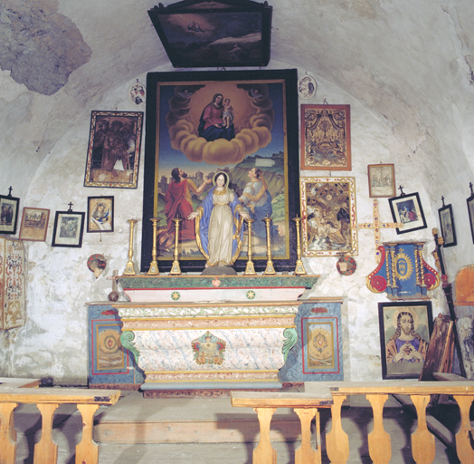 Le mobilier de la chapelle Notre-Dame-des-Neiges