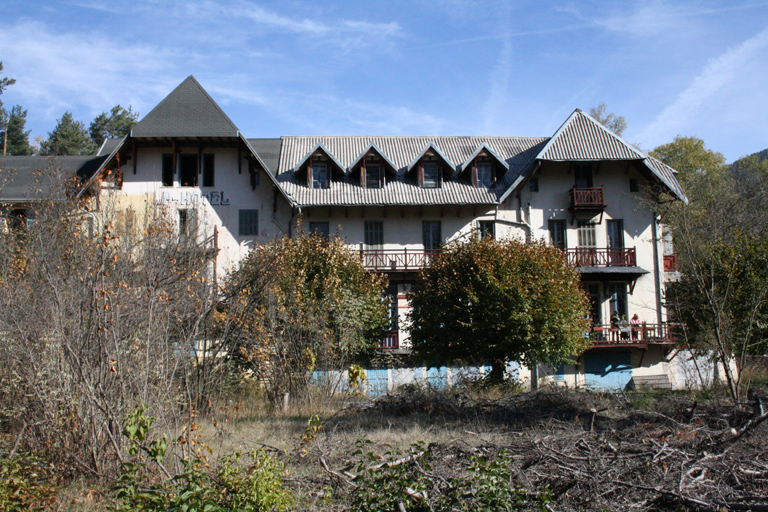 L'Alp Hôtel construit au début du 20e siècle.