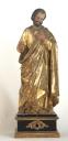 statue-reliquaire de saint Joseph (petite nature, socle-reliquaire)