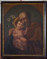 Tableau : saint Joseph et l'Enfant