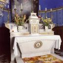 ensemble du maître-autel : autel, 2 gradins d'autel, tabernacle, exposition