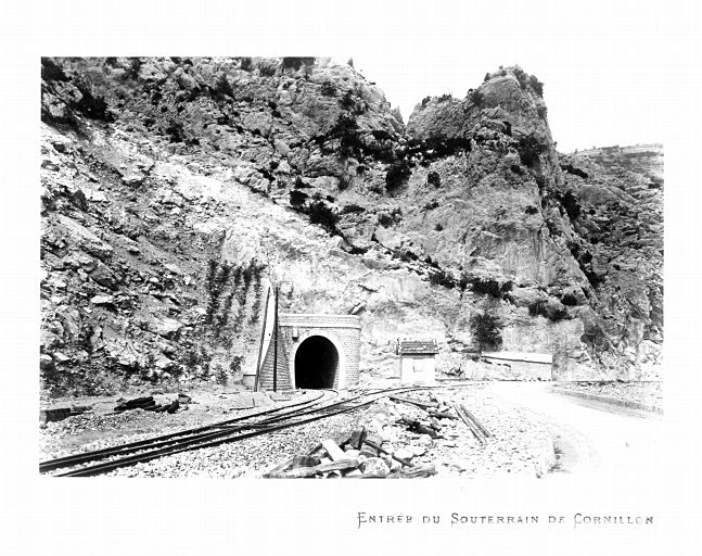 tunnels de la voie ferrée des Chemins de fer de Provence