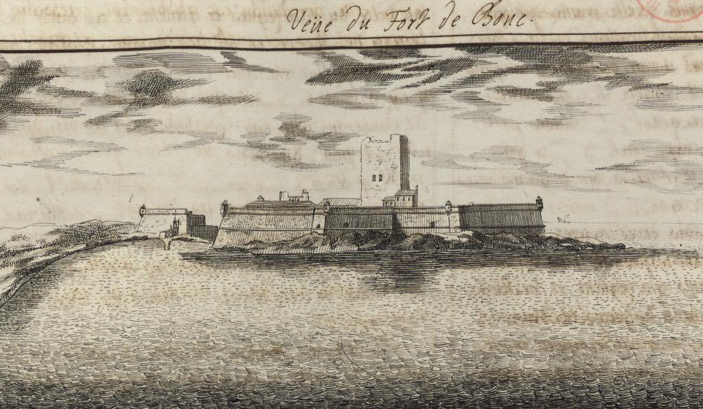 Veüe du fort de Bouc, 1704.