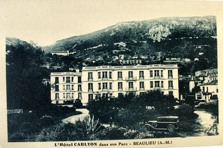 hôtel de voyageurs dit Hôtels Flora et La Romana, puis Hôtels Carlton, actuellement immeubles dits Villa Albert