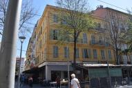 immeuble devenu hôtel de voyageurs sous le nom d'Hôtel Malausséna puis d'Hôtel du sud et des deux gares, redevenu immeuble