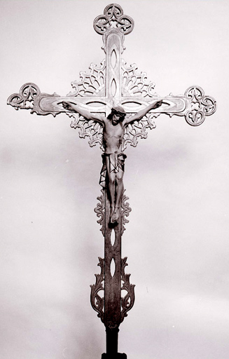 croix de procession (N° 3), style néo-gothique