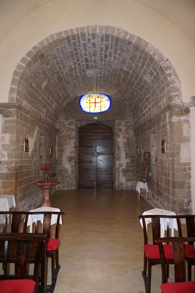 Vue intérieure du vestibule.