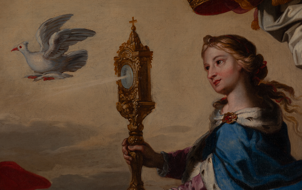 tableau : Le Triomphe du Saint-Sacrement