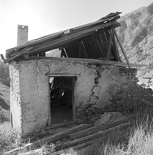 ferme jumelée, chalet d'estive