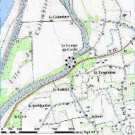 bac à traille de l'île du Colombier