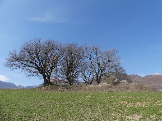 Site du Prieuré Saint-Jean. Vue d'ensemble prise de l'est.