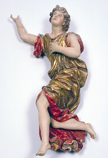 statue (statuette, d'applique) : ange