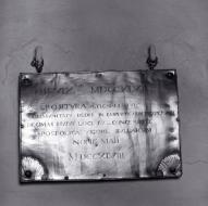 plaque commémorative