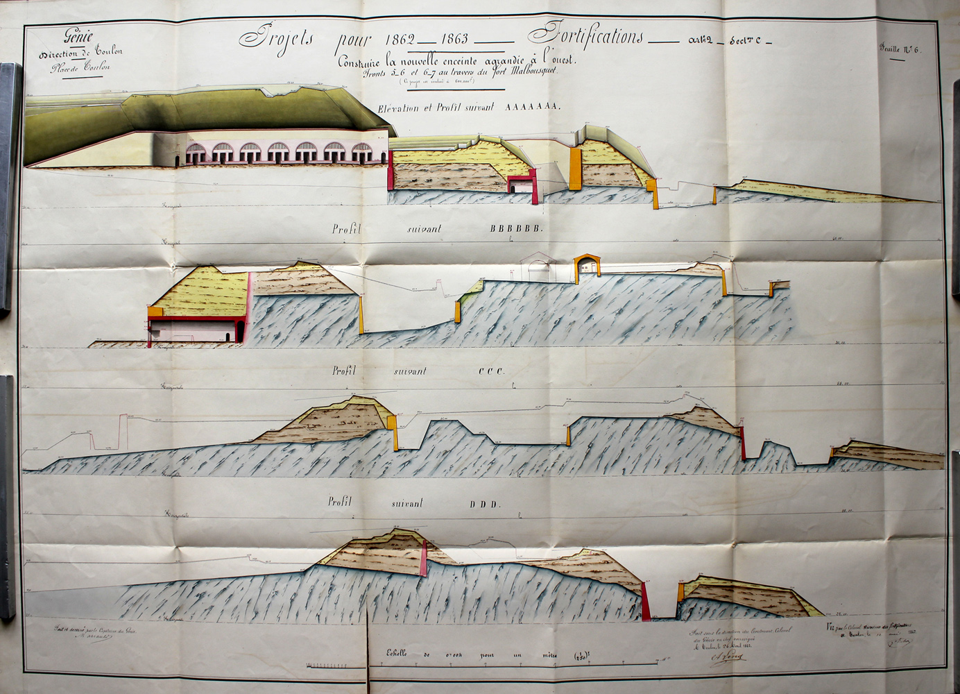 fortification d'agglomération, extension Missiessy-Malbousquet