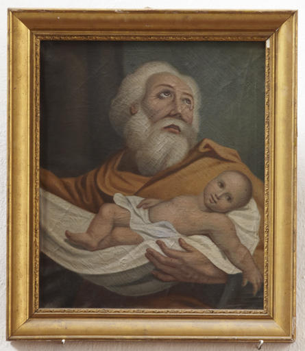 Tableau : saint Joseph et l'Enfant