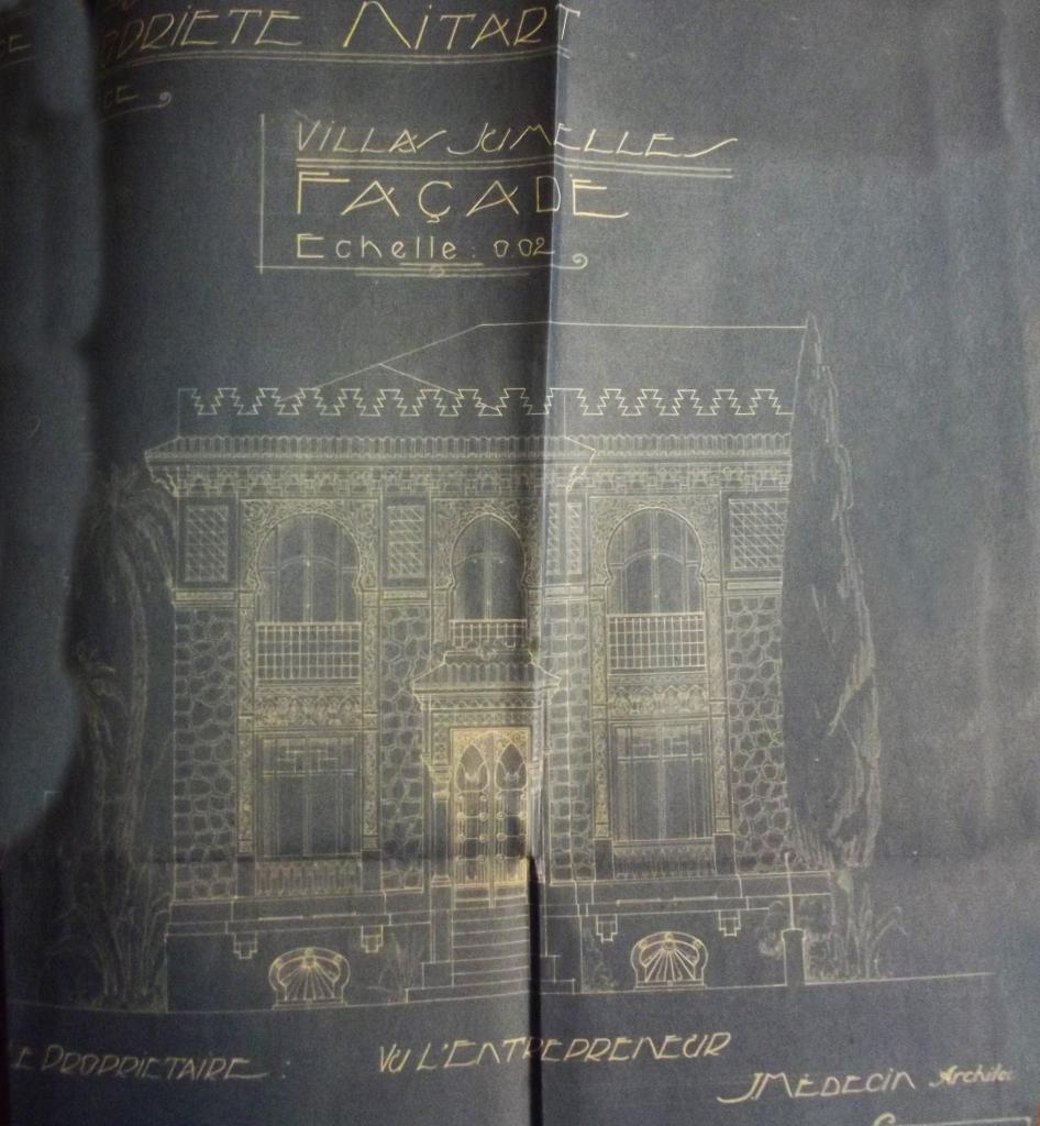 trois maisons de villégiature jumelées (villas balnéaires) dites Constance et Yasmina, puis Petit schloss et Yasmina, puis Aziyade et Yasmina, puis Aziyade, Yasmina et Petite amie