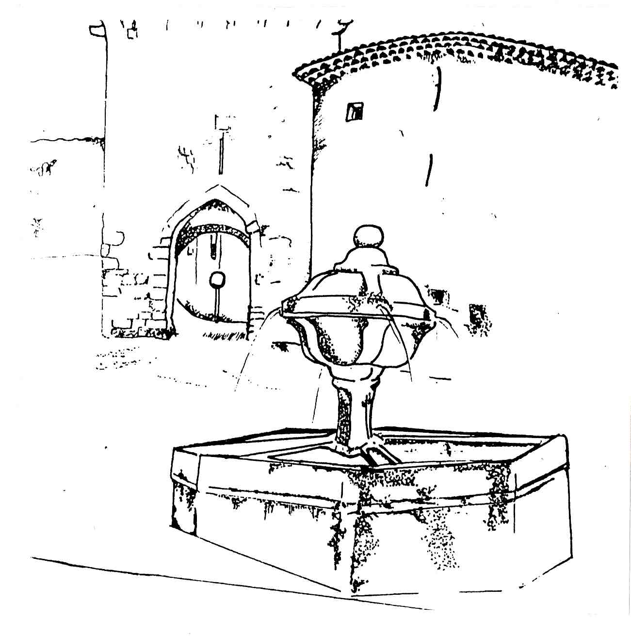 Fontaine dite fontaine Benoîte