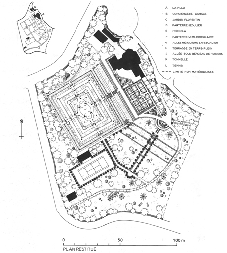 jardin d'agrément d'Isola Celesta