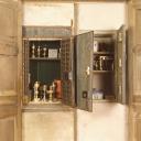 armoire à reliquaires (?), coffre-fort de l'ensemble de la sacristie