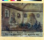 ex-voto, tableau : Demande de guérison d'une fillette, Caterina Rossi