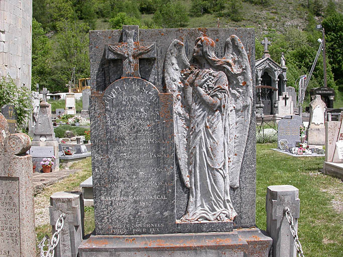 tombeau (stèle funéraire) de la famille Pascal