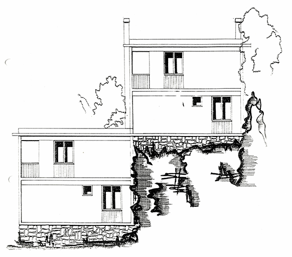 maisons de villégiature jumelles