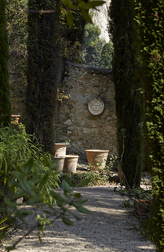 Le mobilier du jardin du Clos du Peyronnet