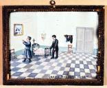 ex-voto, tableau : Demande de guérison d'un enfant (N° 10)