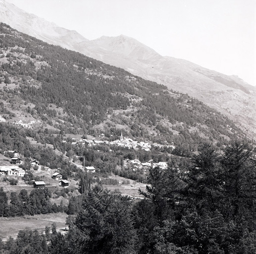 présentation de l'aire d'étude de Monêtier-les-Bains