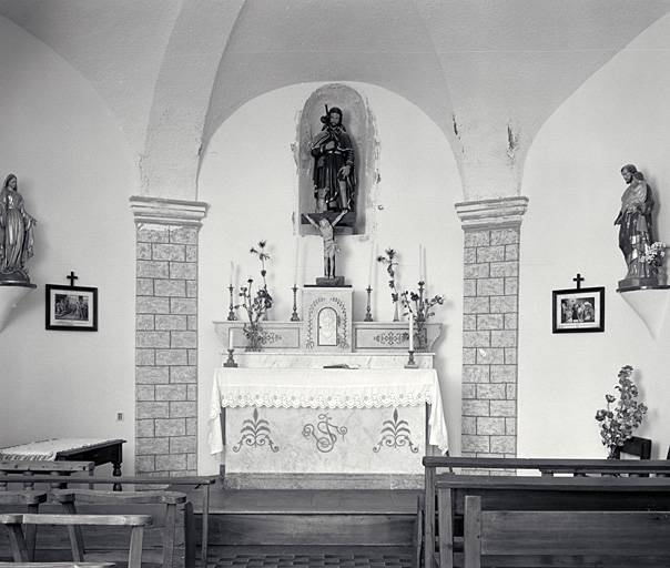 Le mobilier de la chapelle Saint-Roch