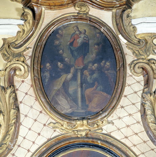 tableau : La Vierge à la colonne