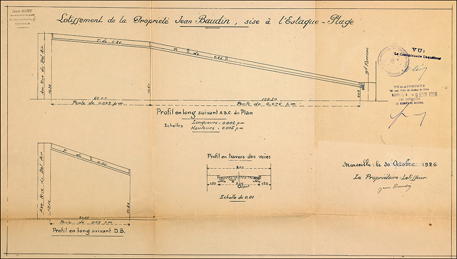 sous-lotissement Baudin