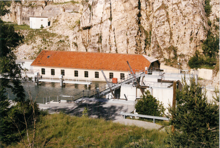 station de captage de conduite forcée dite prise d'eau de Prelles