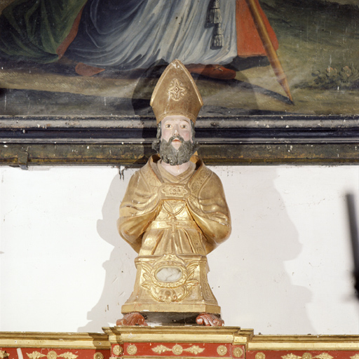 buste-reliquaire : Saint Honorat