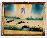 ex-voto, tableau : Accident de cabriolet, Antonio Belloni